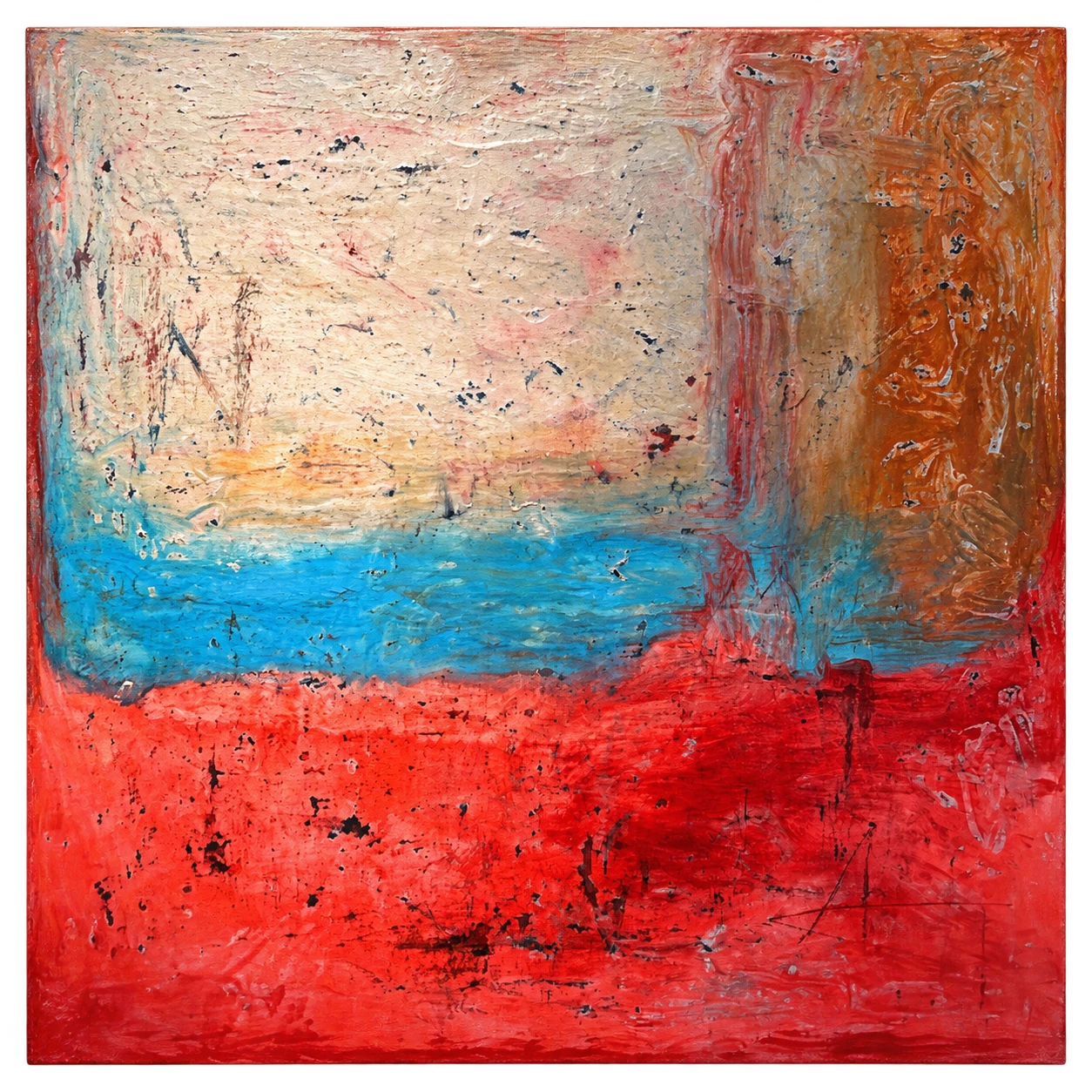 When Fire Meets Water, Acrylic/Resin, Hersée Carine