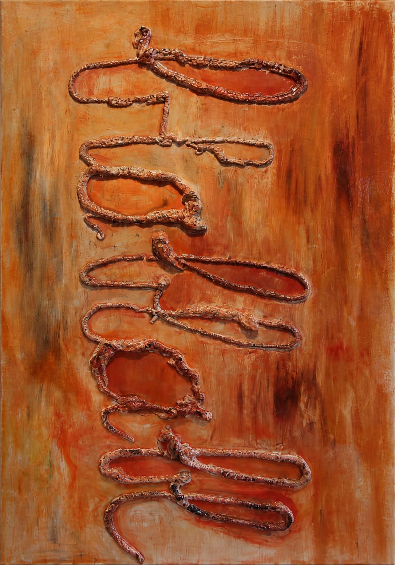 Norture, Acrylic/Texture/Resin, Hersée Carine