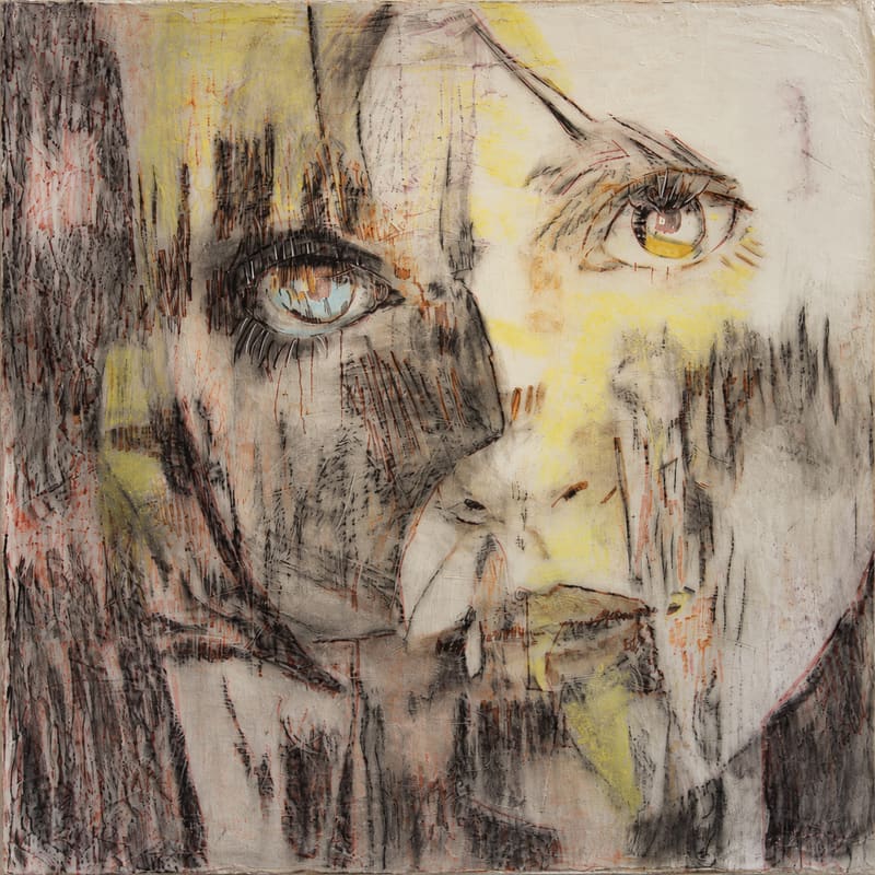 Ochre Reverie, Charcoal, Hersée Carine