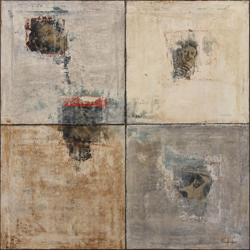 Fragments Of Memory, Mixed media, Hersée Carine