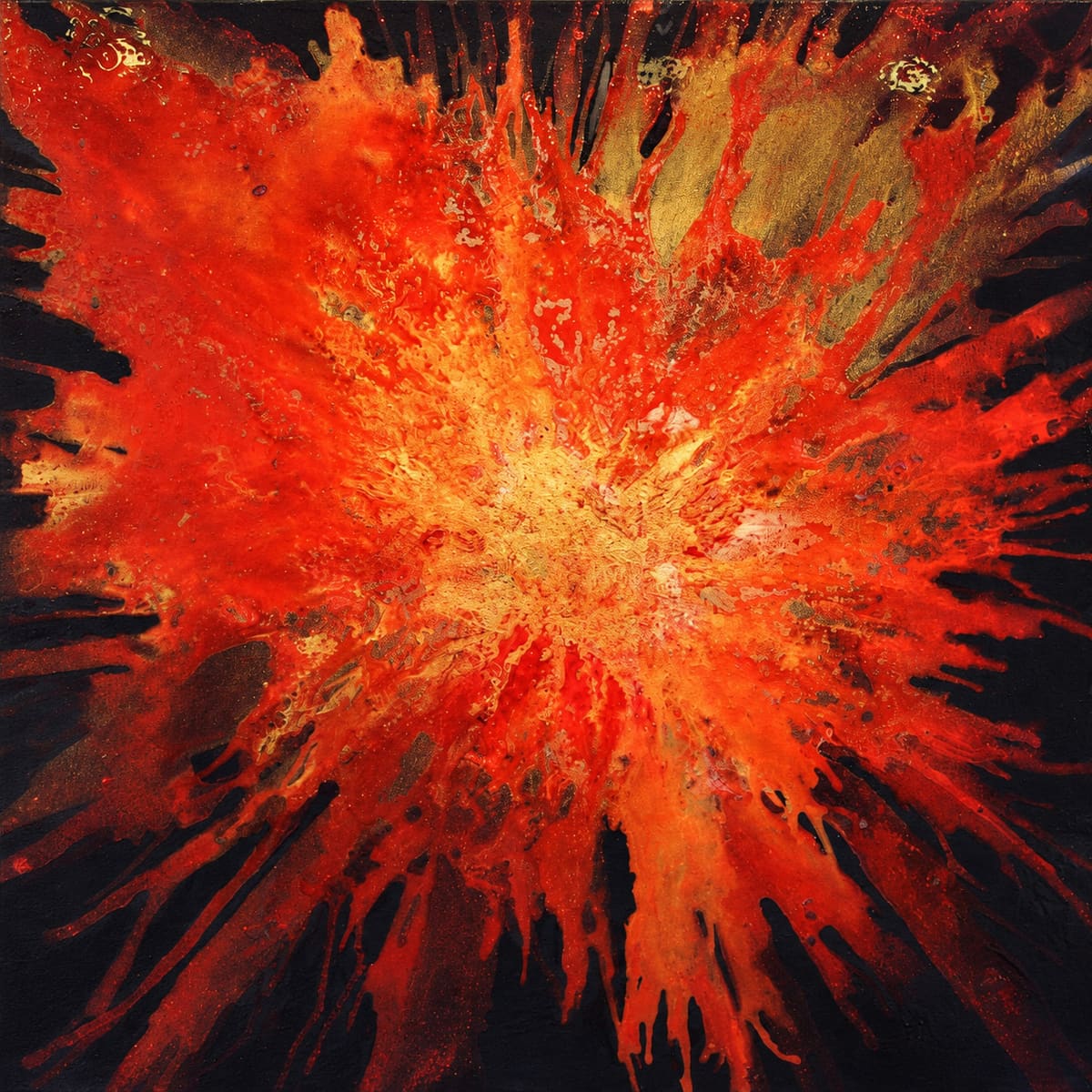 Solar Flare, Acrylic/Resin, Hersée Carine