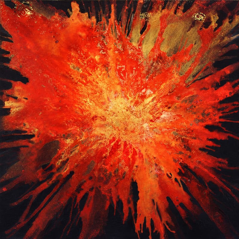 Solar Flare, Acrylic/Resin, Hersée Carine
