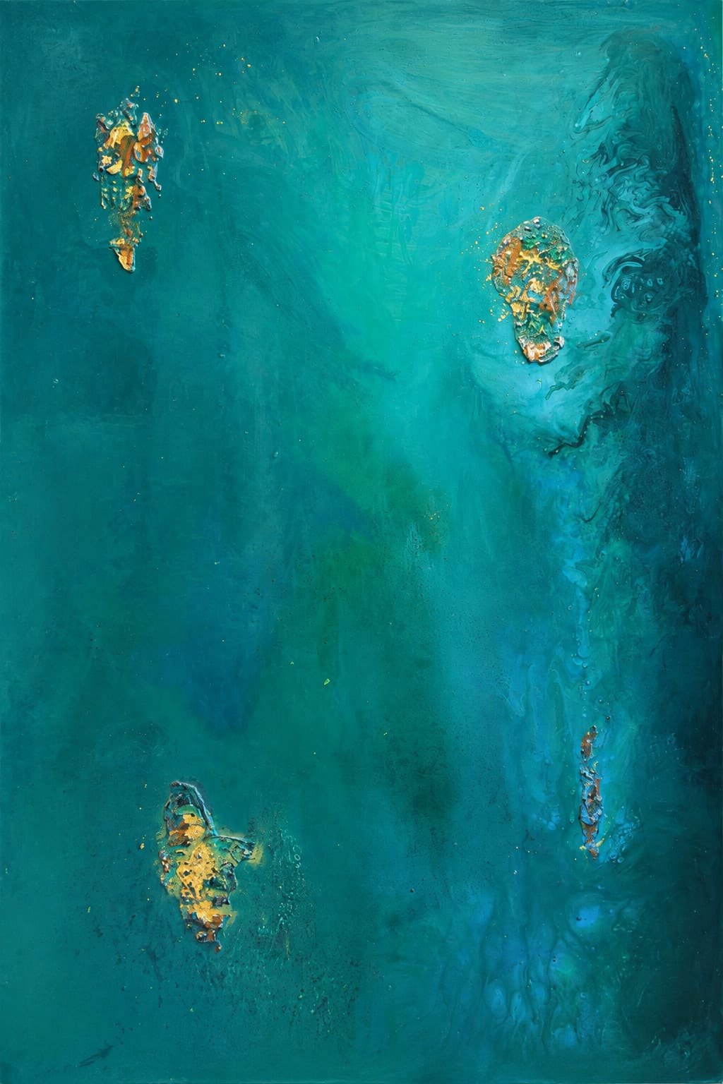 Fragments of Atlantis, Resin/Acrylic, Hersée Carine